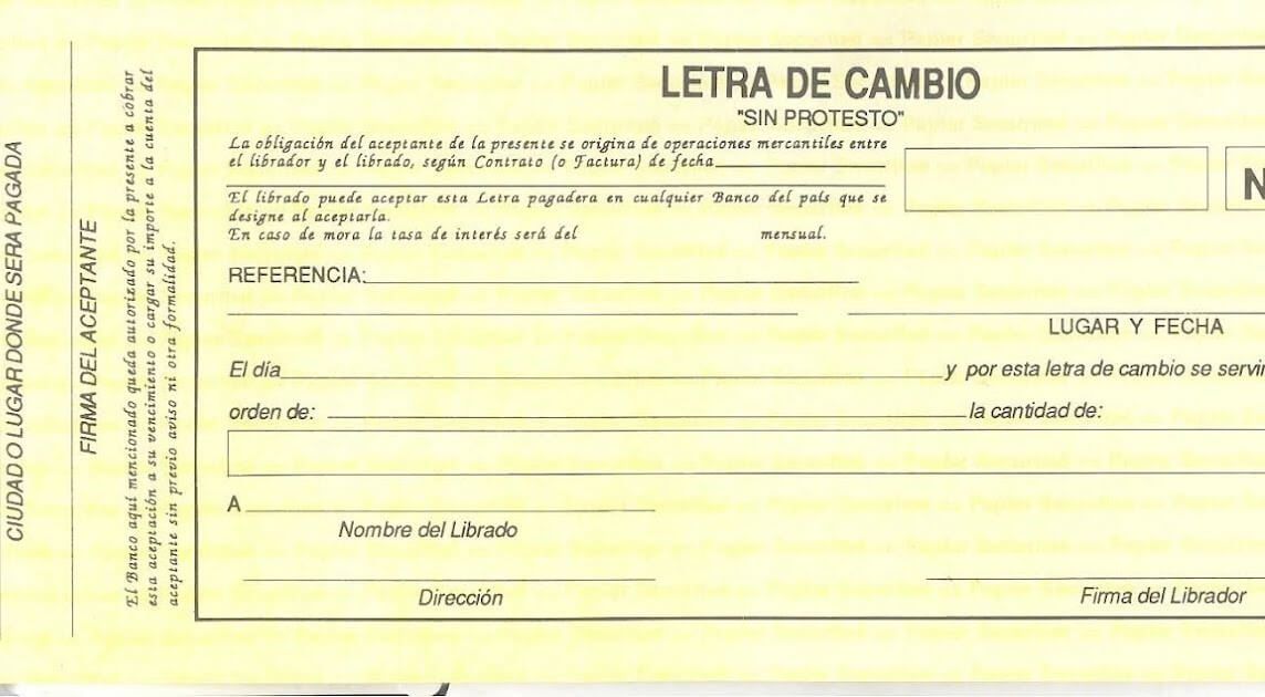 La transmisión de la letra de cambio por endoso
